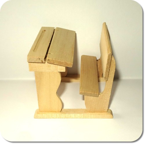Miniatur schulbank bank und - schulbank,, bank-