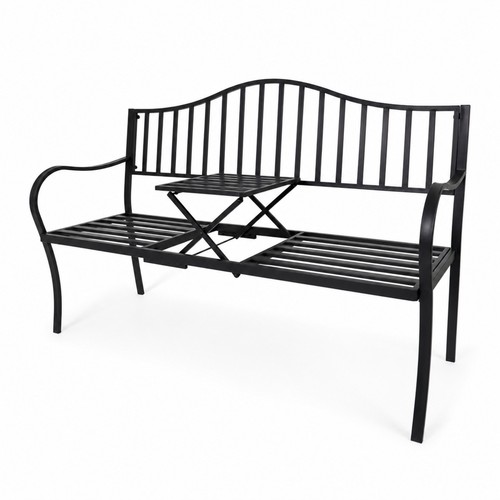 Gartenbank mit tisch - gartenbank,