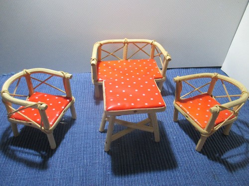 Sessel mit tisch - 2x,