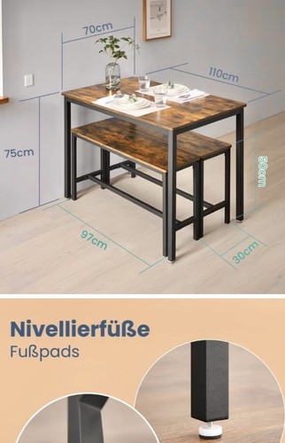 Essgruppe mit tisch und - essgruppe,