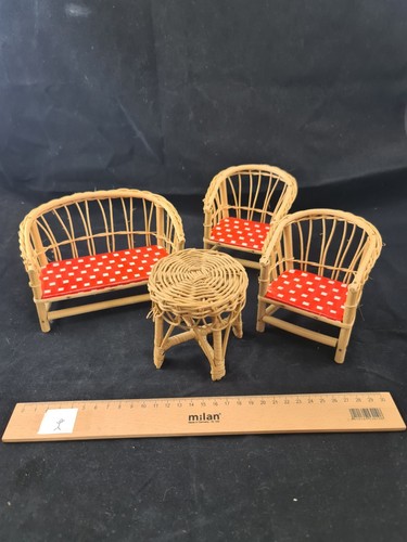 Sessel mit tisch - 2x,
