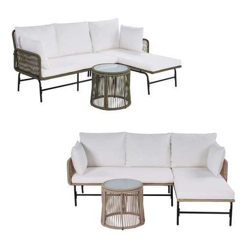 Gartenmöbel set lounge rope - lounge,